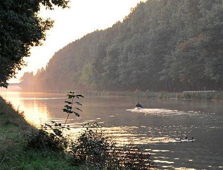 Kajakkers varen marathon in Tsjechiê