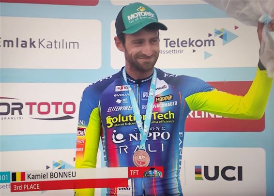 Hamont-Achel - Kamiel Bonneu pakt knappe derde plaats in Turkije