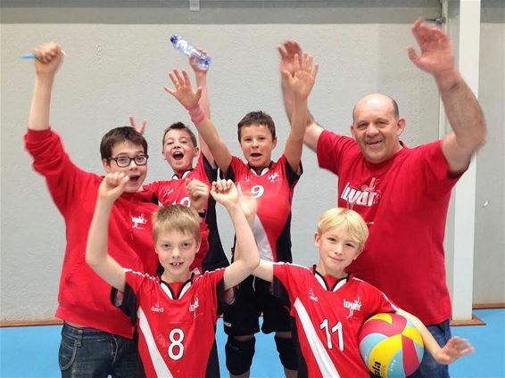 Kampioenenbal bij volleyclub Lovoc - Lommel