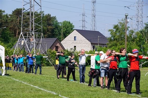 Kampioenschap boogschieten 25m in Beringen - Beringen