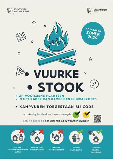 Bree - Kampvuur op kamp? Volg de regels