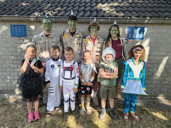 Kapoenen van Scouts Hamont trekken de ruimte in - Hamont-Achel