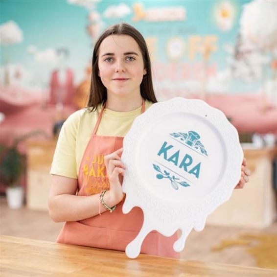 Kara (14) nam deel aan Junior Bake Off Vlaanderen - Oudsbergen