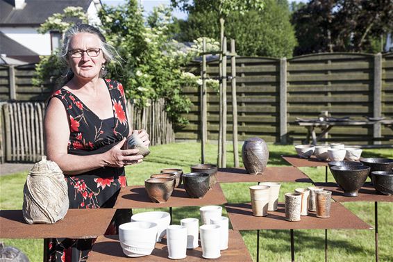 Keramiek in de tuin - Overpelt