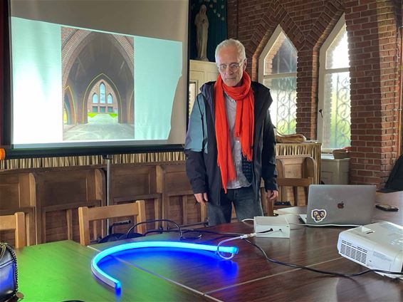 Kerk wordt lichtkunstwerk - Beringen