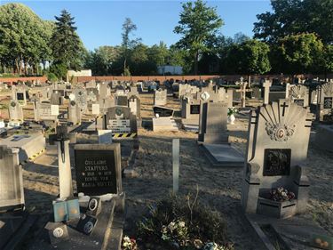 Kerkhof Beringen-Mijn tijdelijk gesloten - Beringen