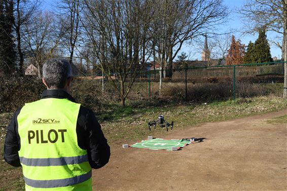 Kerkhoven geïnventariseerd met drone - Beringen