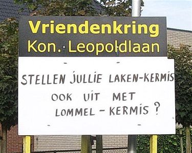 Kermis doorgedrongen tot in Leopoldlaan - Lommel