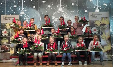 Kerstbloemstukje maken bij Tuinhier - Lommel