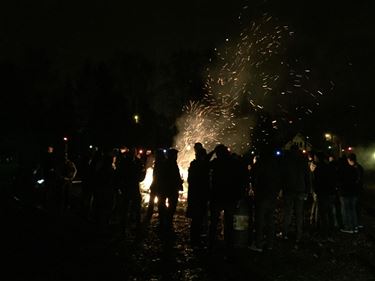 Kerstboomverbranding in Beringen - Beringen