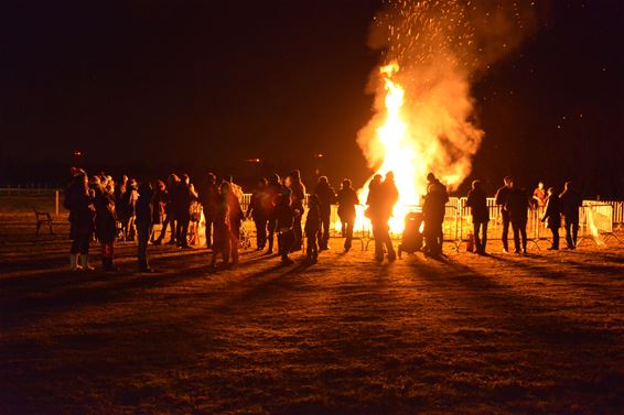 Kerstboomverbranding Tervant - Beringen