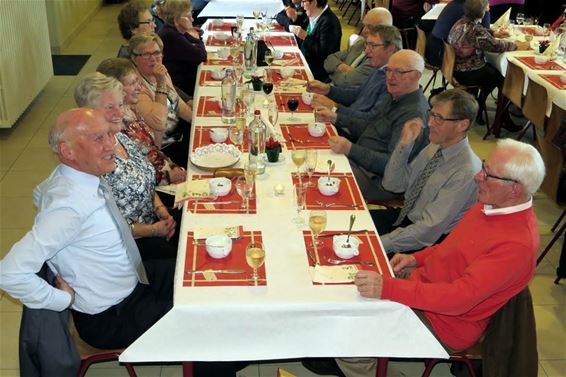 Kerstfeest bij gepensioneerden Grote Heide - Neerpelt