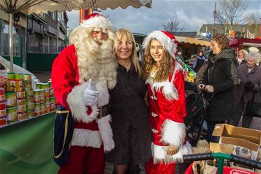 Kerstman bezoekt markten - Beringen