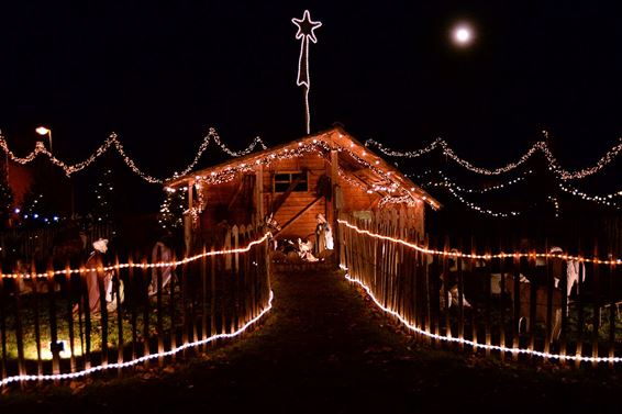 Kerststal in Holheide - Overpelt