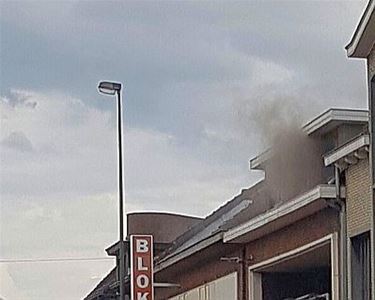 Keukenbrand boven shisha-bar - Pelt