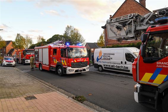 Keukenbrand door frituurpan - Beringen