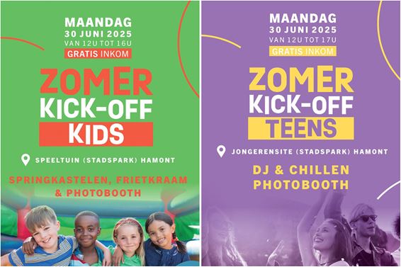 Kids, teens en de Zomer Kick-Off - Hamont-Achel