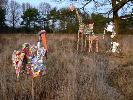 Kijk, een zwerfvuilgiraf - Overpelt