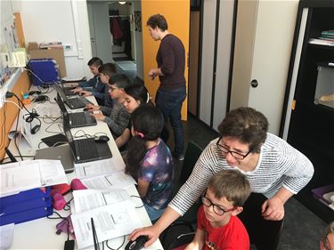 Kinderen leren games programmeren - Beringen