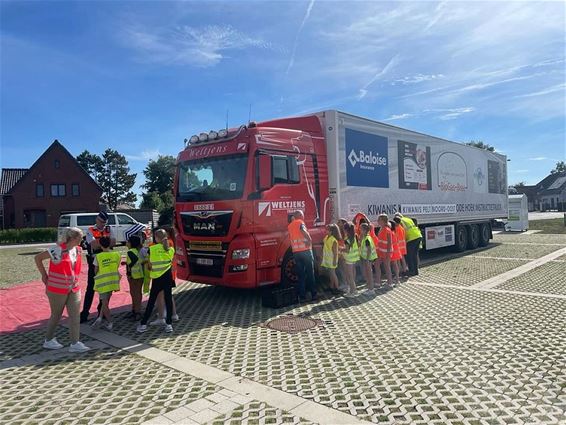 Kinderen maakten kennis met de dode hoek - Pelt