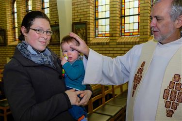 Kinderzegen in het Koersels Kapelleke - Beringen