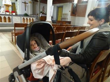 Kinderzegening in de kerk van Tervant - Beringen