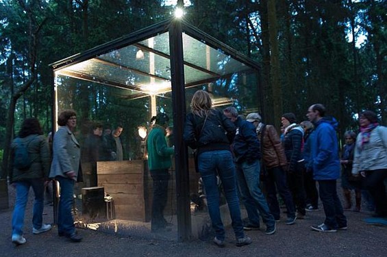 Klankenbosnocturne in het donkere bos - Neerpelt