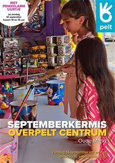 Klein maar fijn: kermis in Overpelt centrum - Pelt