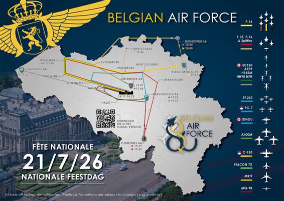Kleine-Brogel kijkt uit naar luchtparade - Peer