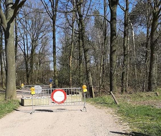 Kleine grensovergangen afgesloten - Bocholt