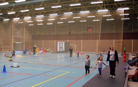 Kleuter doe-voormiddag in de sporthal - Hechtel-Eksel