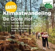 Klimaatwandeling met professionele gids - Pelt