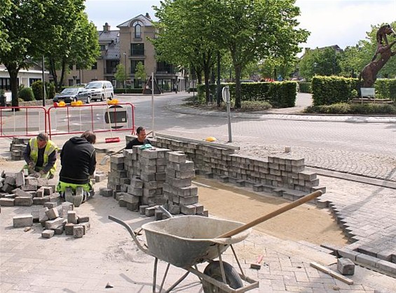 Klinkerwerken aan Pol Kip - Peer