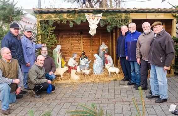 Koersel Kerst in volle opbouw - Beringen