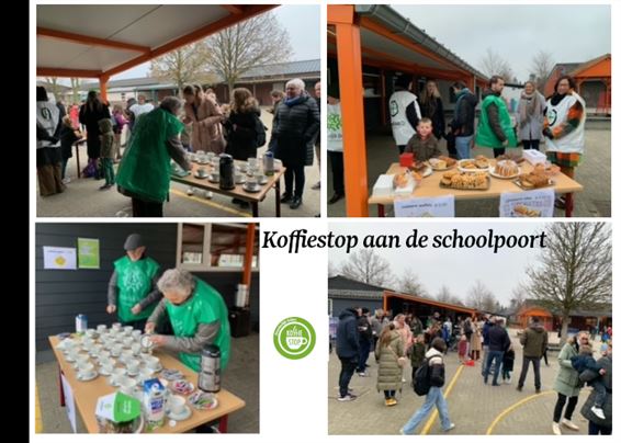 Koffiestop voor Broederlijk Delen in Holheide - Pelt