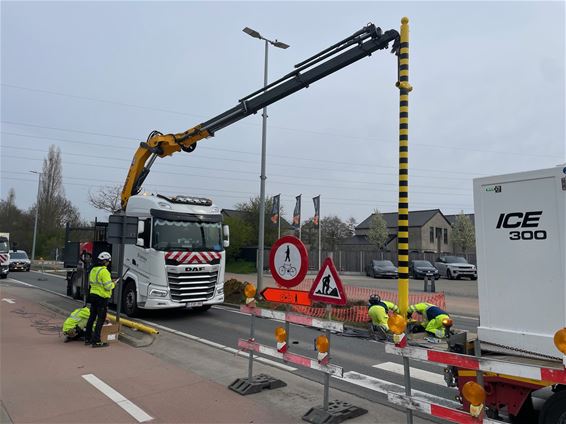 Koolmijnlaan deels afgesloten door werken - Beringen