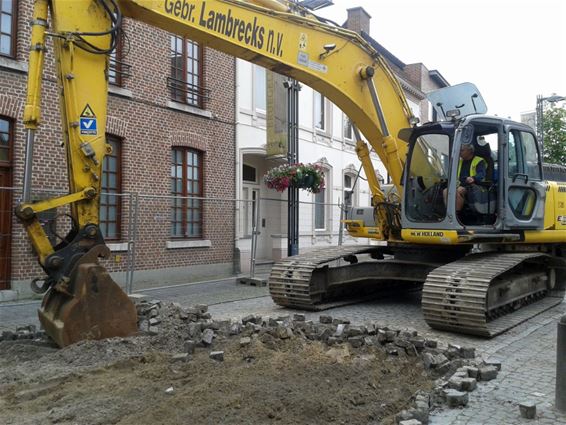 Koppige marktkramers wilden niet weg - Peer