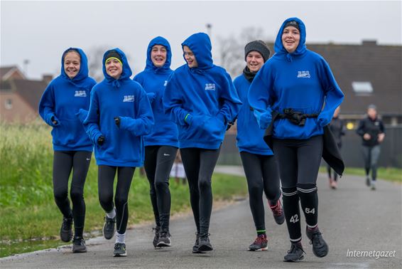 Koud voor de eerste Teutenbosloop van 2024 - Pelt