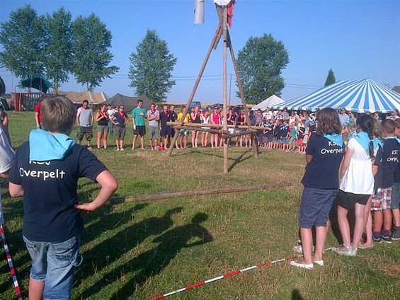 KSJ-ers op kamp in Melveren - Overpelt