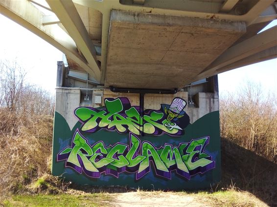 Kunst onder de brug - Bree
