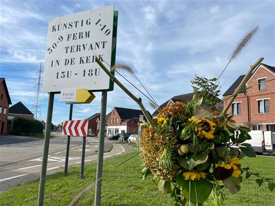 Kunstig Ferm in de kerk van Tervant - Beringen