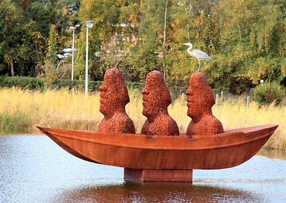 Kunstminnende reiger - Lommel