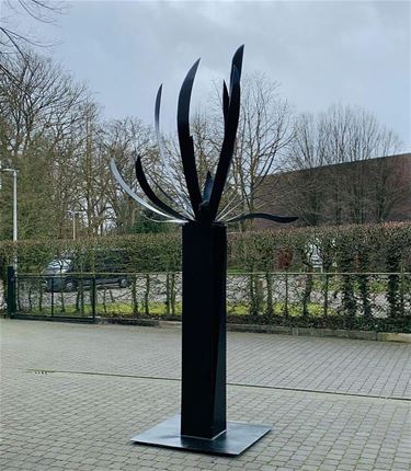 Kunstwerk bij de Academie - Pelt