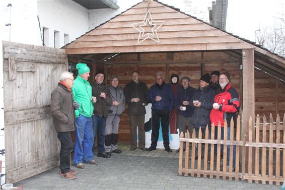 Kerststal van KWB op Heide-Heuvel - Lommel