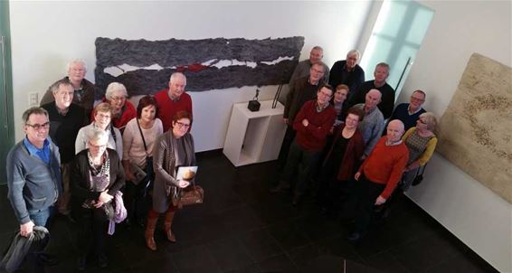 KWB Koersel te gast in atelier Marijke Henkens - Beringen