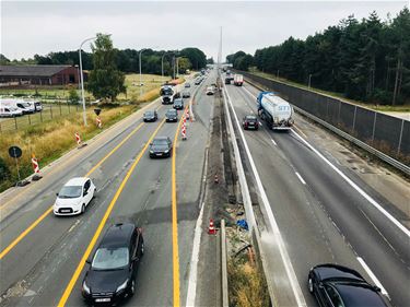 Laatste dagen werken aan E313 - Beringen