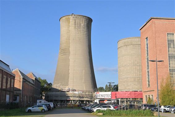Laatste koeltoren wordt opgeknapt - Beringen