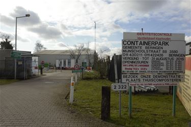 Laatste maand voor containerpark stad Beringen - Beringen