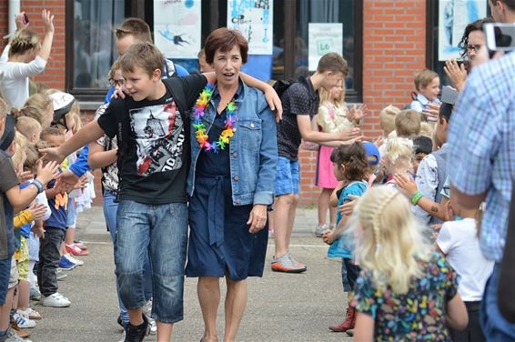 Laatste schooldag in basisschool Helibel - Neerpelt