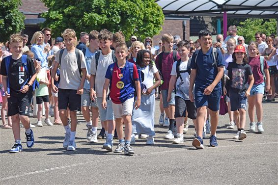 Laatste schooldag op basisschool Helibel-Herent - Pelt